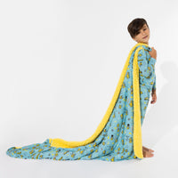 Minions Bello Banana Bamboo Sherpa Blanket
