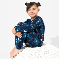 New Year's Worldwide Countdown Bamboo Kids Pajamas