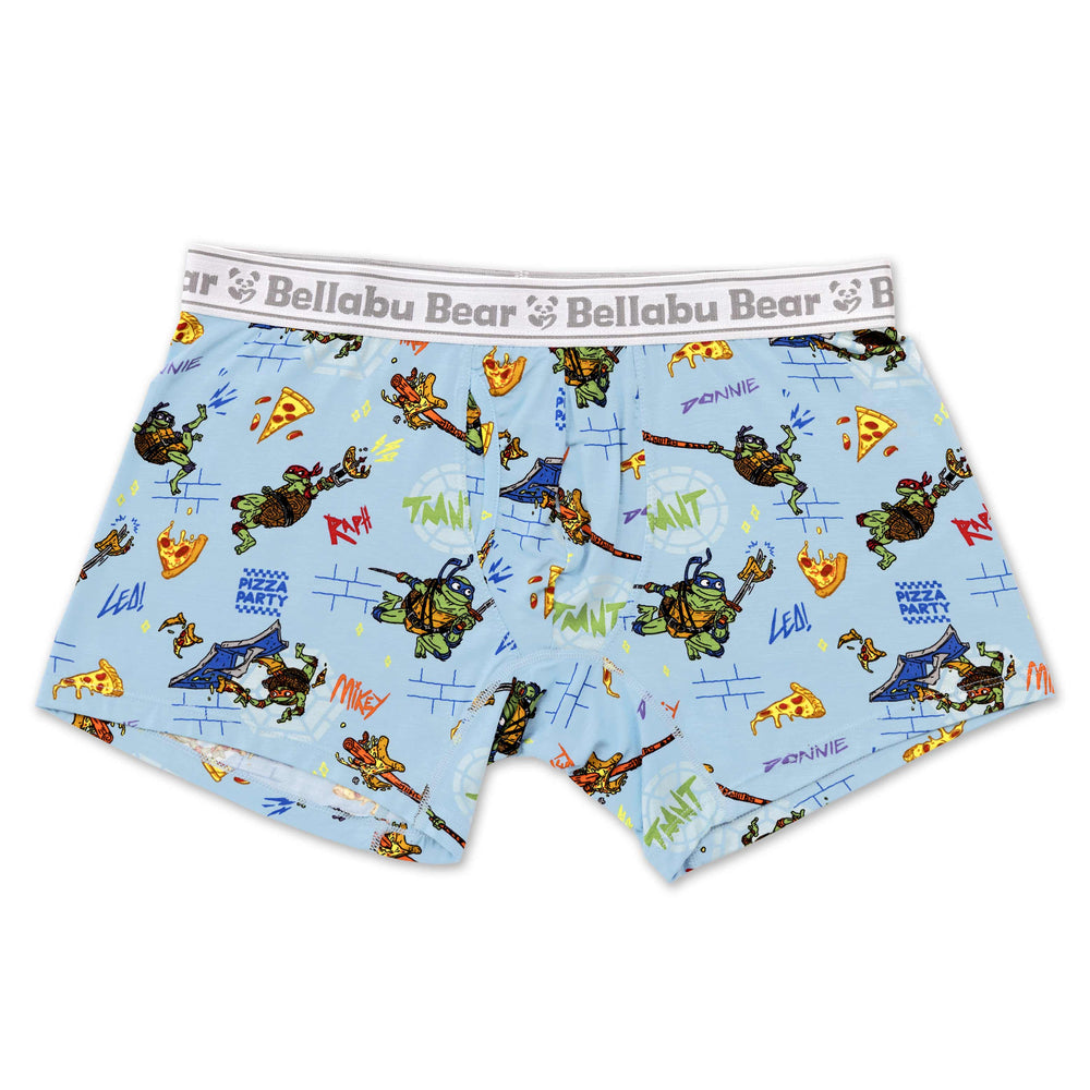 Men's 3-Pack Boxer Underwear – Ninja & Dragon Print, Longer Leg, Anti-Chafing (Sizes S-3XL)