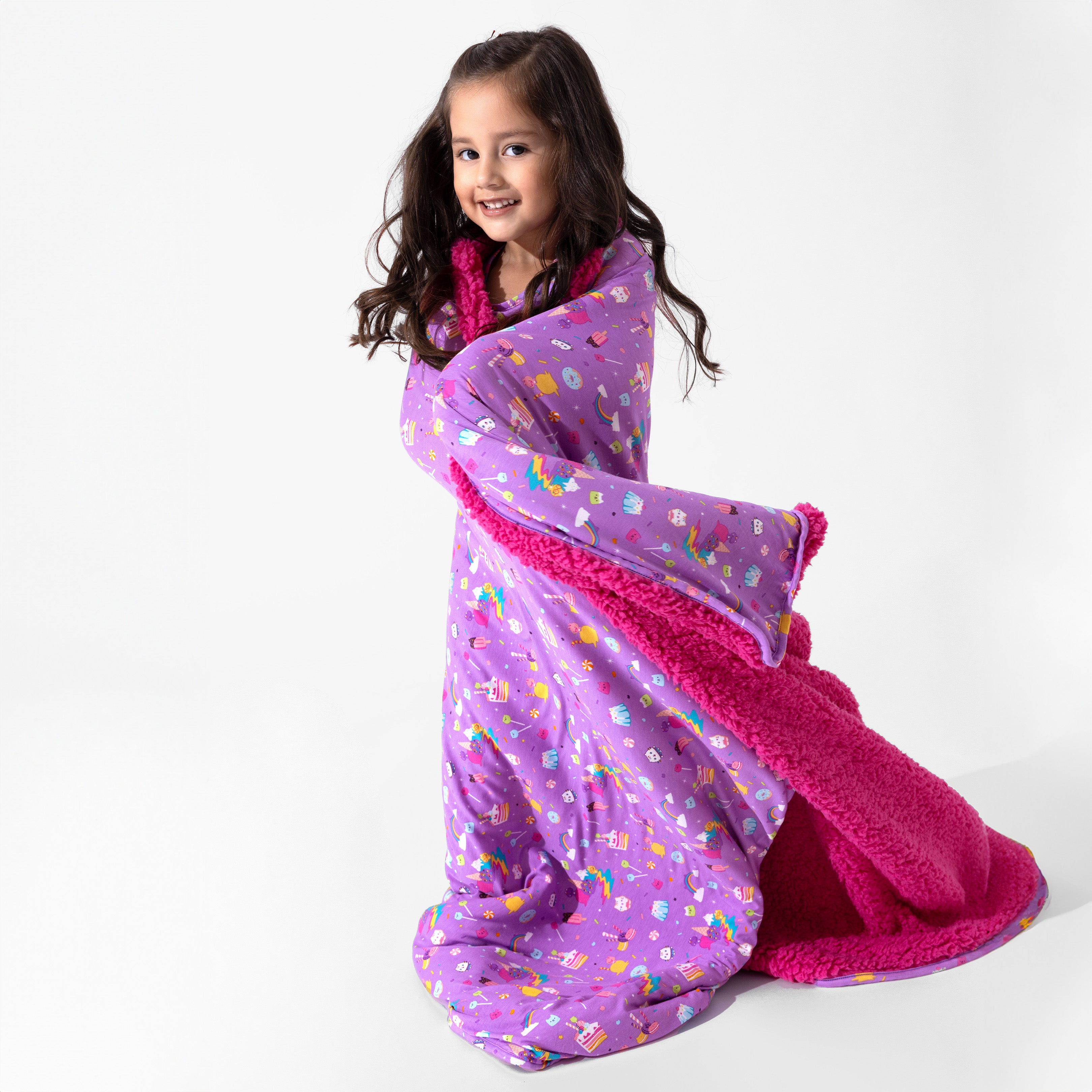 Cozy Up with Batman: Baddies Bamboo Sherpa Blanket for Super