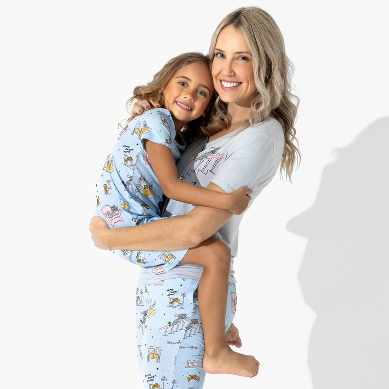 Tom & Jerry: Home Sweet Home Bamboo Girls' Short Sleeve Dress