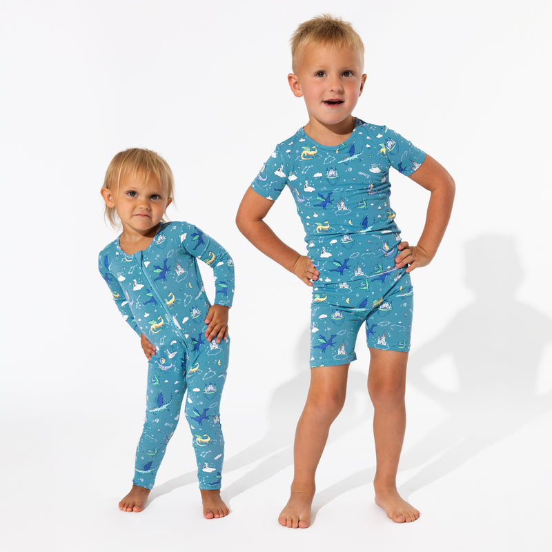 Dragon Dreams Bamboo Convertible Footie