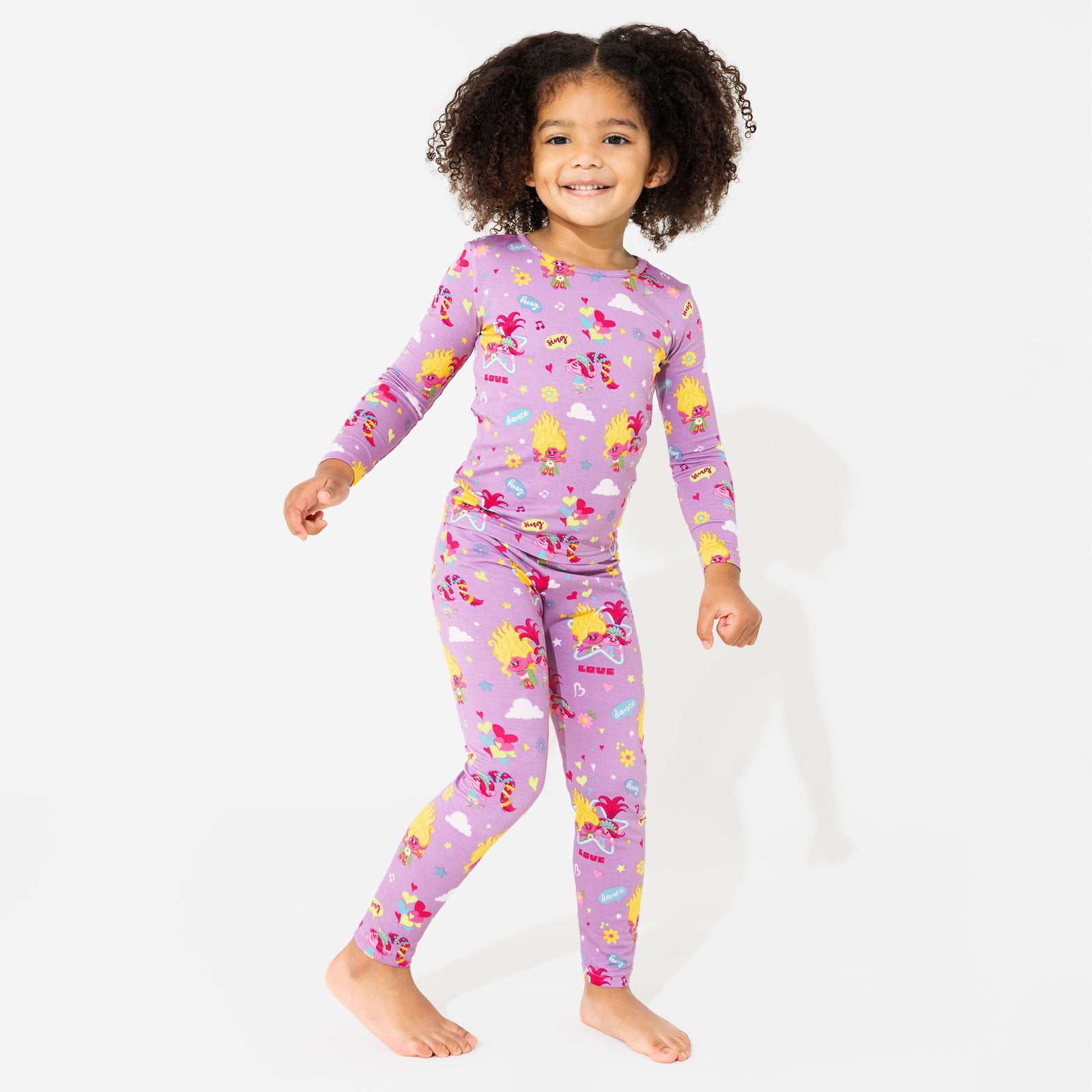 Trolls Harmony Bamboo Kids Pajamas