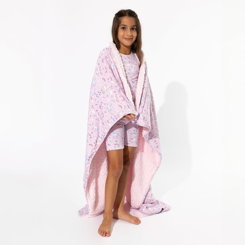 Enchanted Unicorn Bamboo Kids Pajama Short Set
