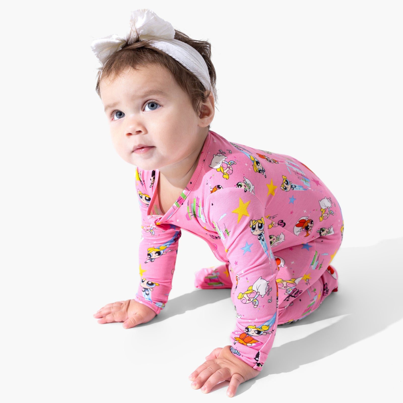 Powerpuff Girls Saving Bedtime Bamboo Convertible Footie