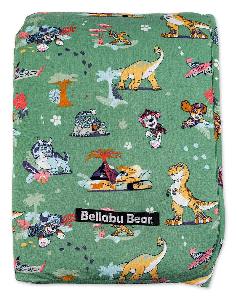 PAW Patrol: Dino Island Bamboo Sherpa Blanket