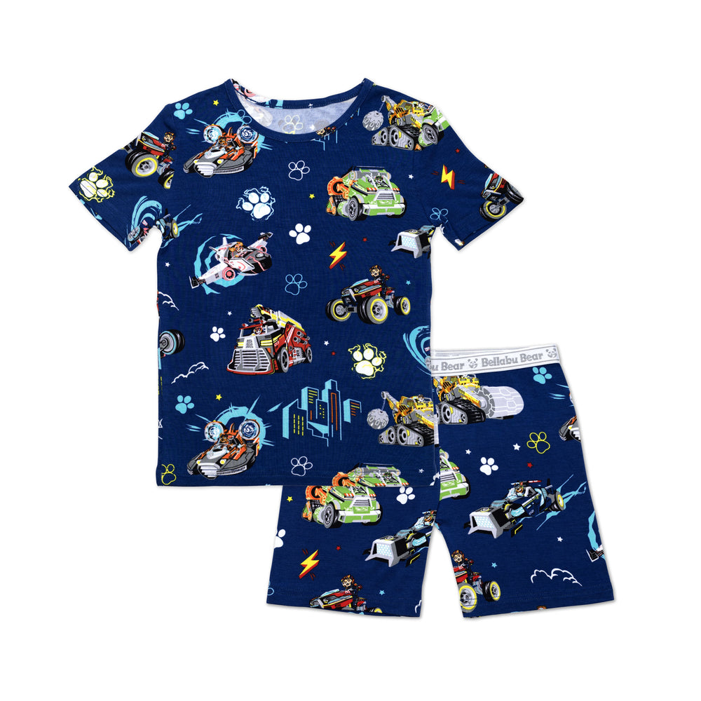 PAW Patrol: The Mighty Movie - Mighty Vehicles Bamboo Kids Pajama Short Set