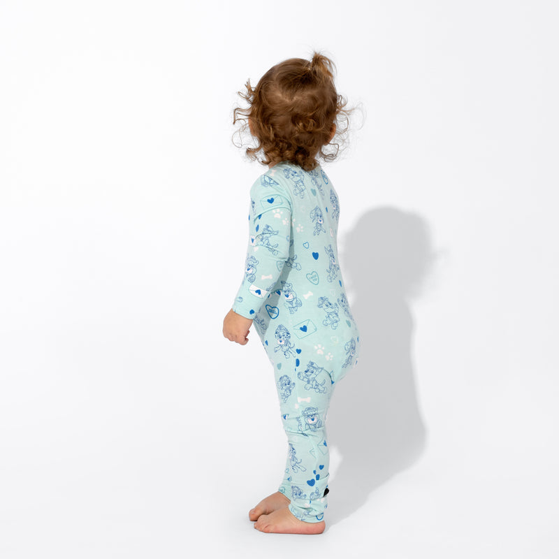 PAW Patrol: Love Paws Blue Bamboo Convertible Footie