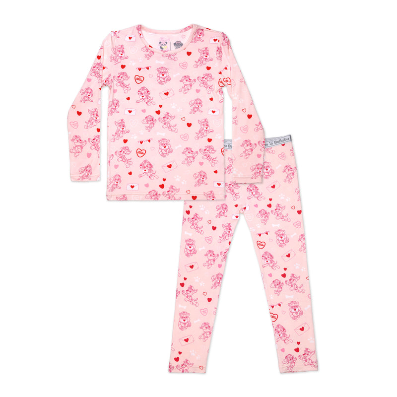 PAW Patrol: Love Paws Pink Bamboo Kids Pajamas