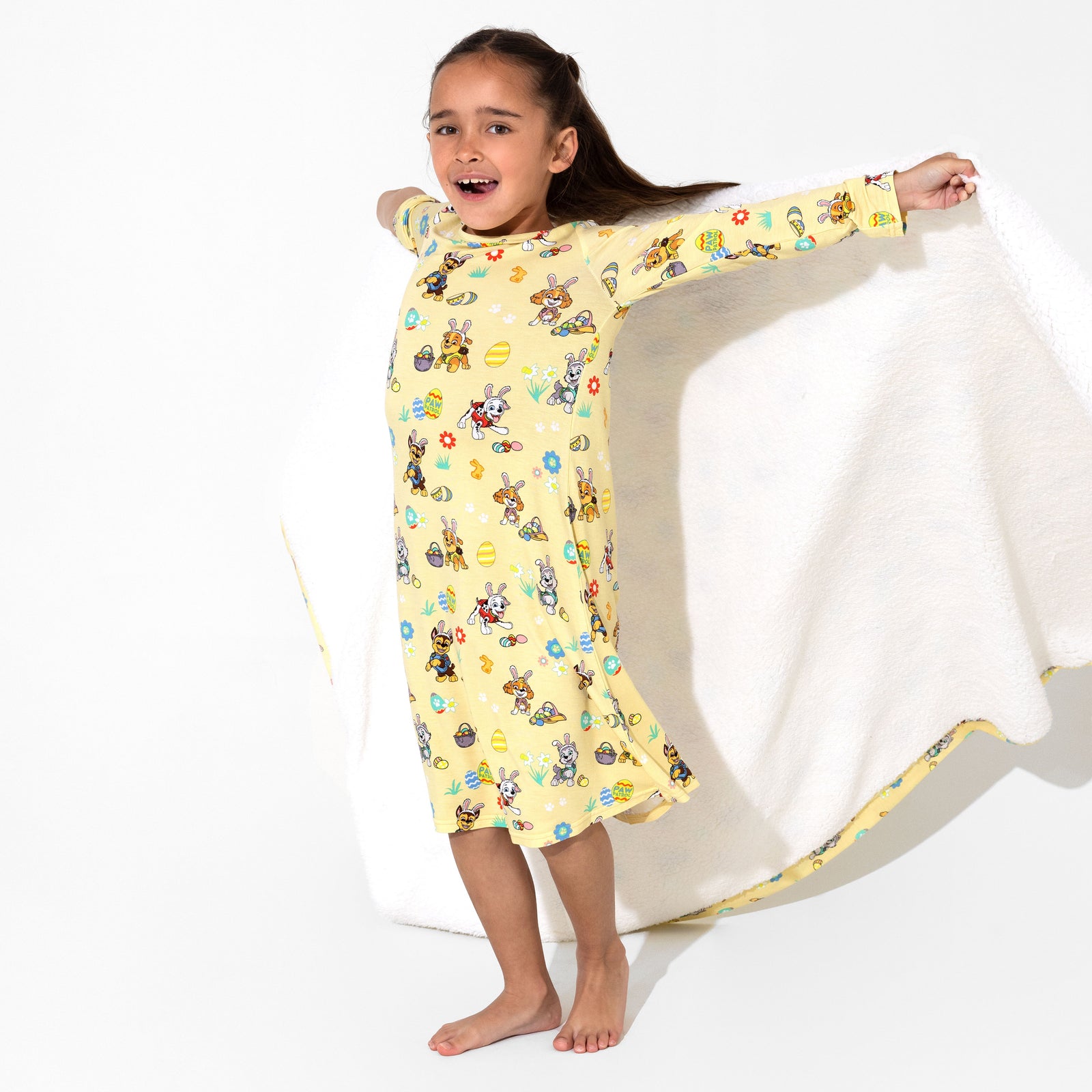 long sleeve easter dress PAW Patrol Easter Dress: Adorable Bamboo Short Sleeve Styles