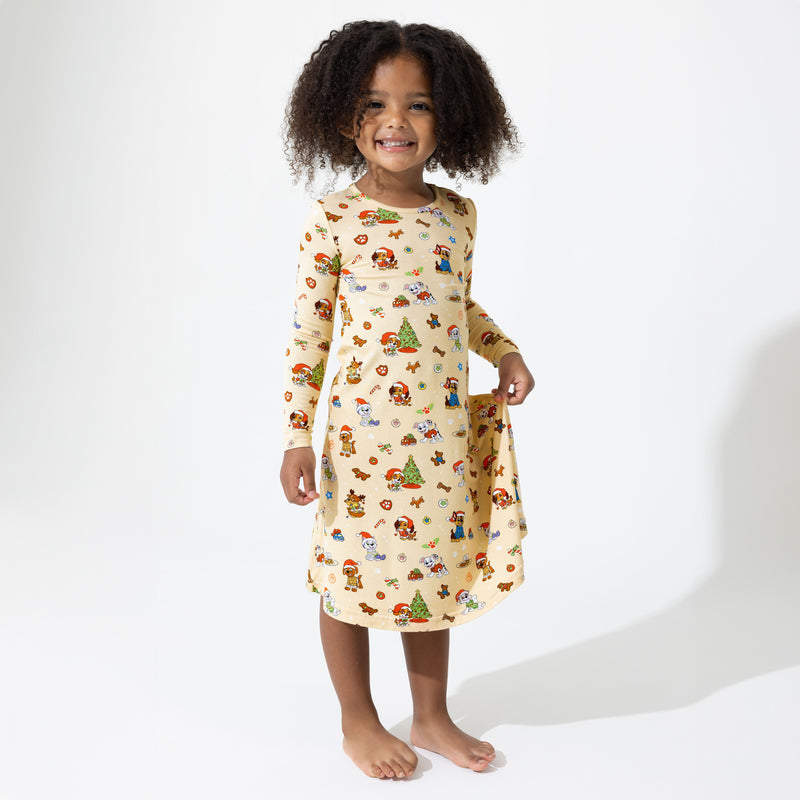 PAW Patrol Holiday Jingle Paws Bamboo Dress 2T