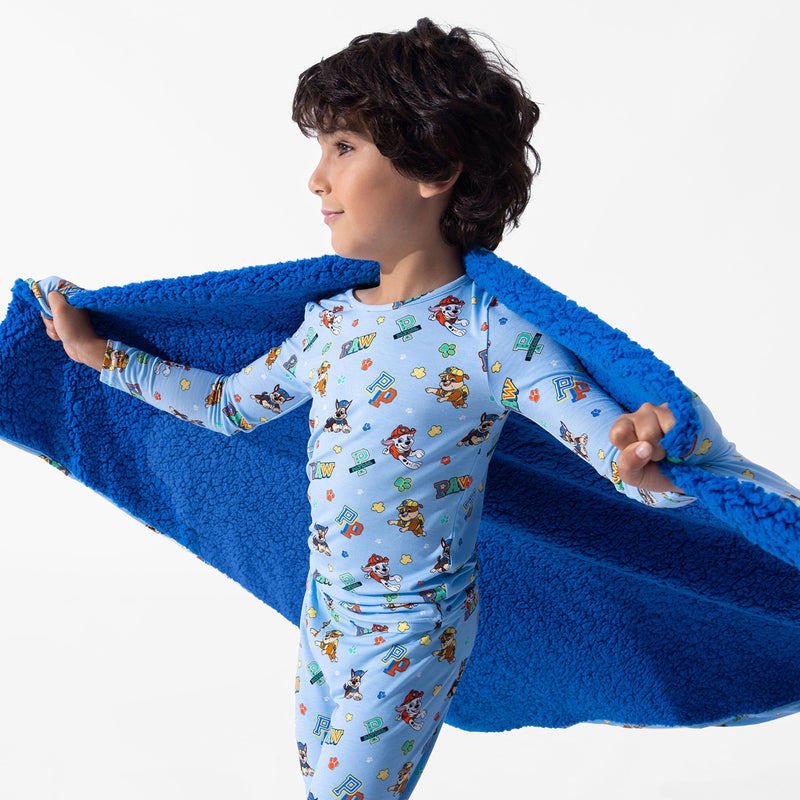 PAW Patrol: Varsity Blue Bamboo Kids Pajamas