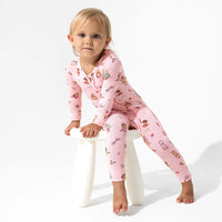 Pretty In Pink Holiday Bundle - Bamboo Convertible Footies