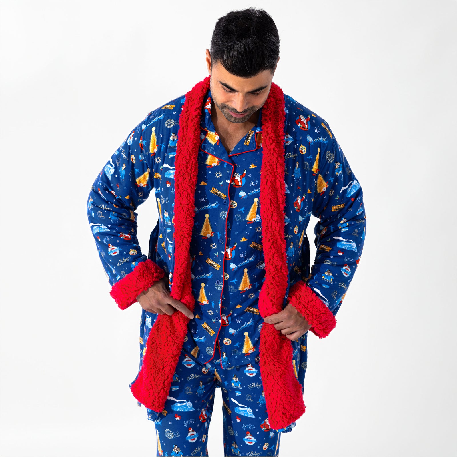 The Polar Express™ Bamboo Sherpa Adult Bathrobe