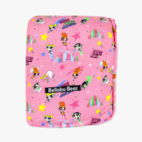 Powerpuff Girls Saving Bedtime Bamboo Sherpa Blanket