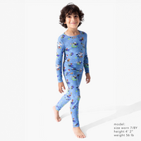 Powerpuff Girls Mojo Jojo Showdown Bamboo Kids Pajamas