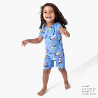 Powerpuff Girls Mojo Jojo Showdown Bamboo Kids Pajama Short Set