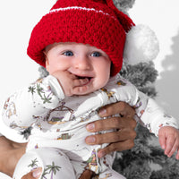 Holy Night Bamboo Convertible Footie