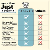 FRIENDS™: Central Perk Bamboo Kids Pajama Short Set