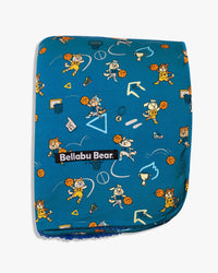 Basketball Pups Bamboo Sherpa Blanket