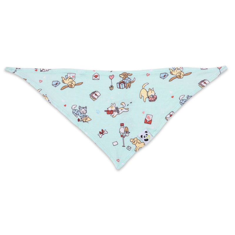 Puppy Love Bamboo Matching Pet Bandana