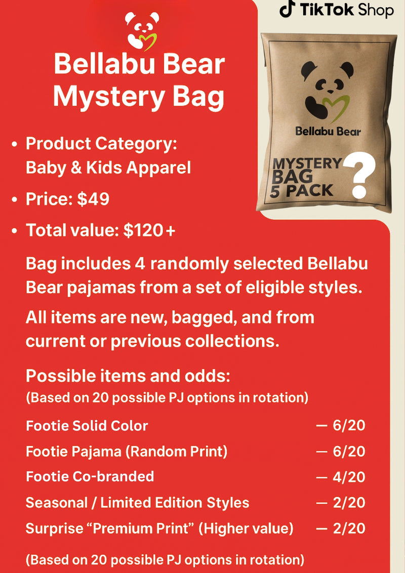 4 Item Mystery Bags - Baby Girls