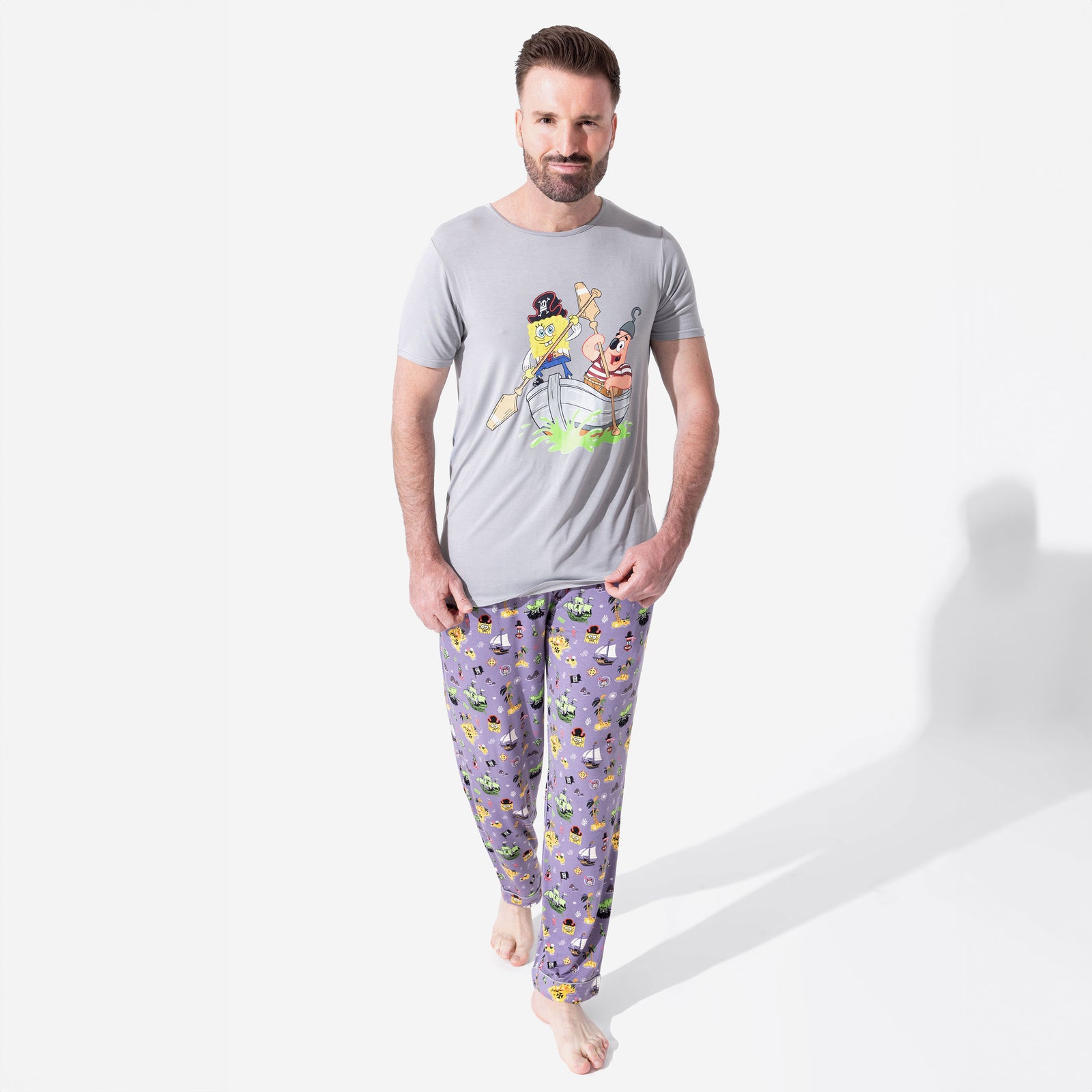 SpongeBob SquarePants: Flying Dutchman Bamboo Men's Pajama Set