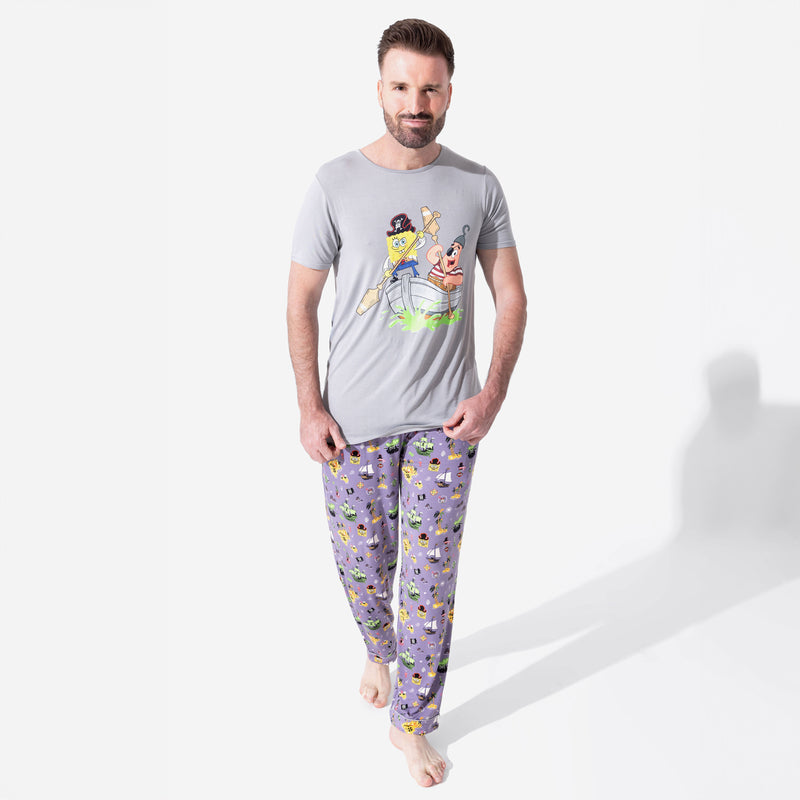 SpongeBob SquarePants: Flying Dutchman Bamboo Men's Pajama Set