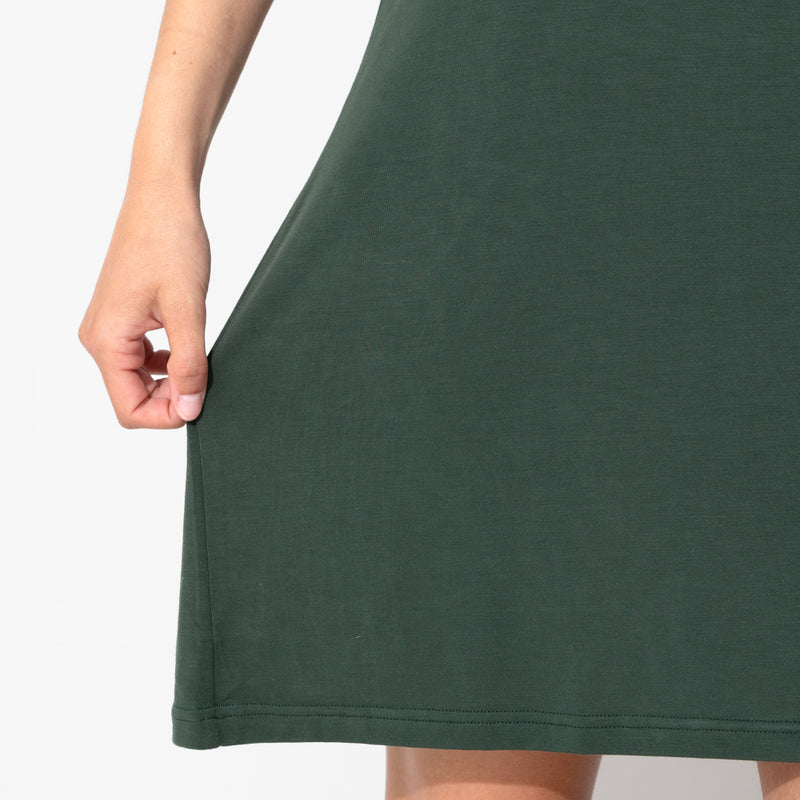 Pine Green Bamboo Women's Nightgown