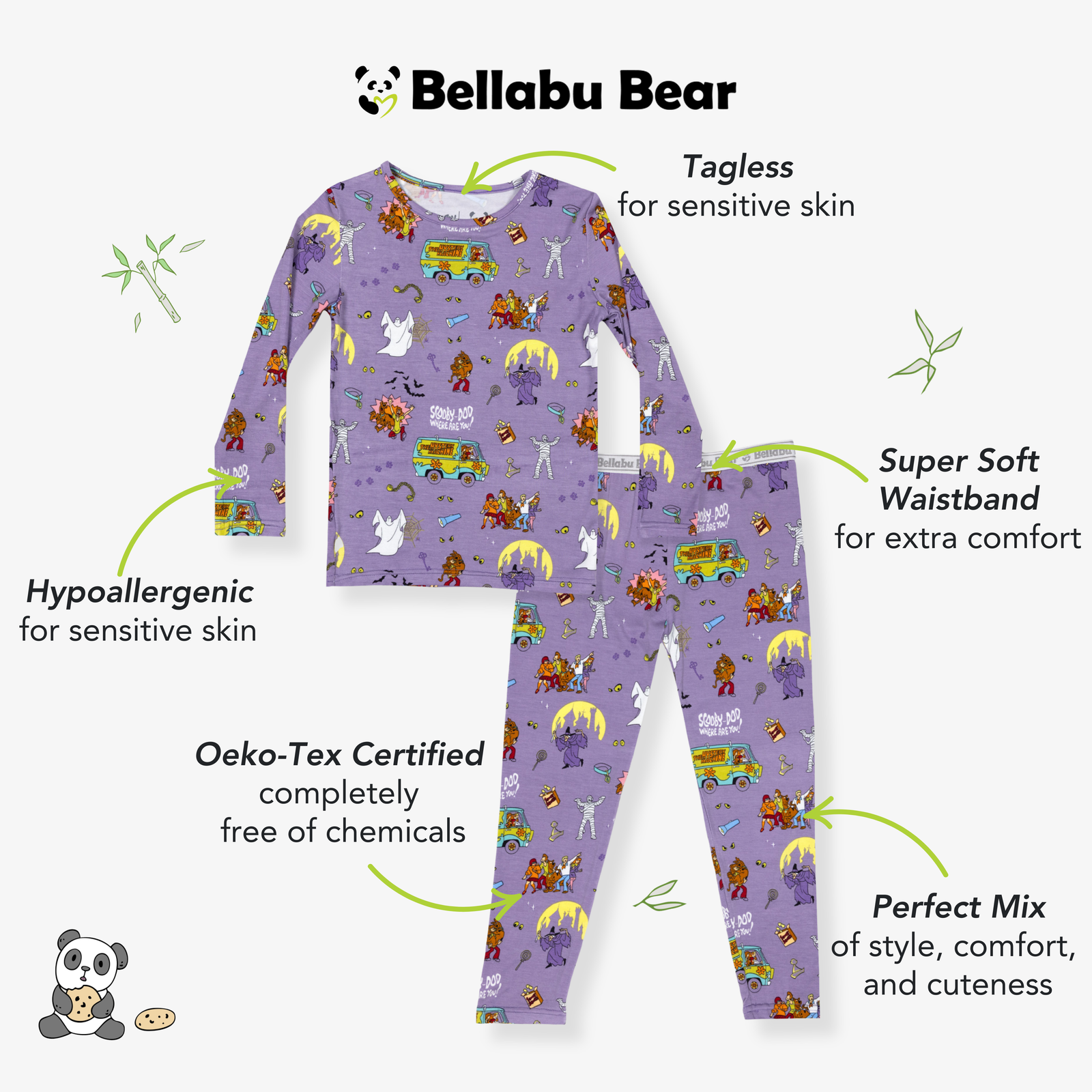 Scooby-Doo™ Bamboo Kids Pajamas