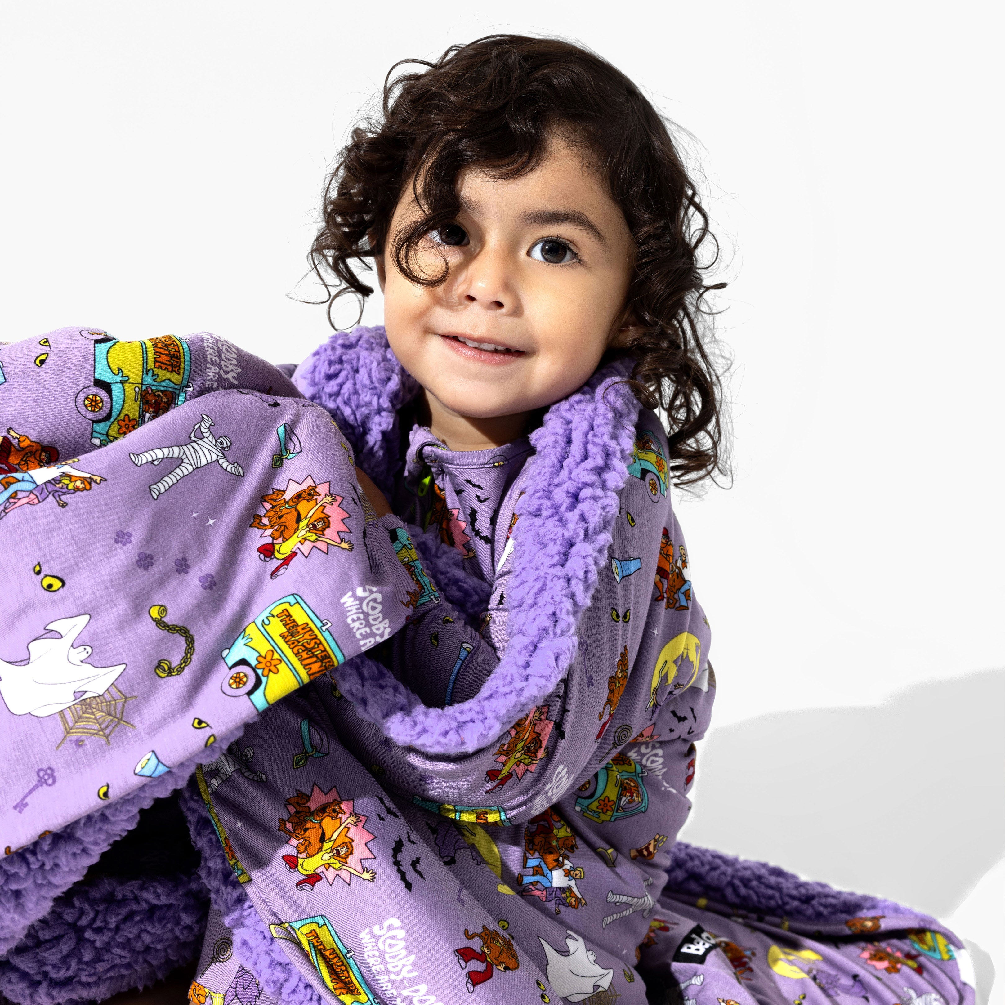 Scooby-Doo™ Bamboo Sherpa Blanket – Cozy Mystery Snuggles