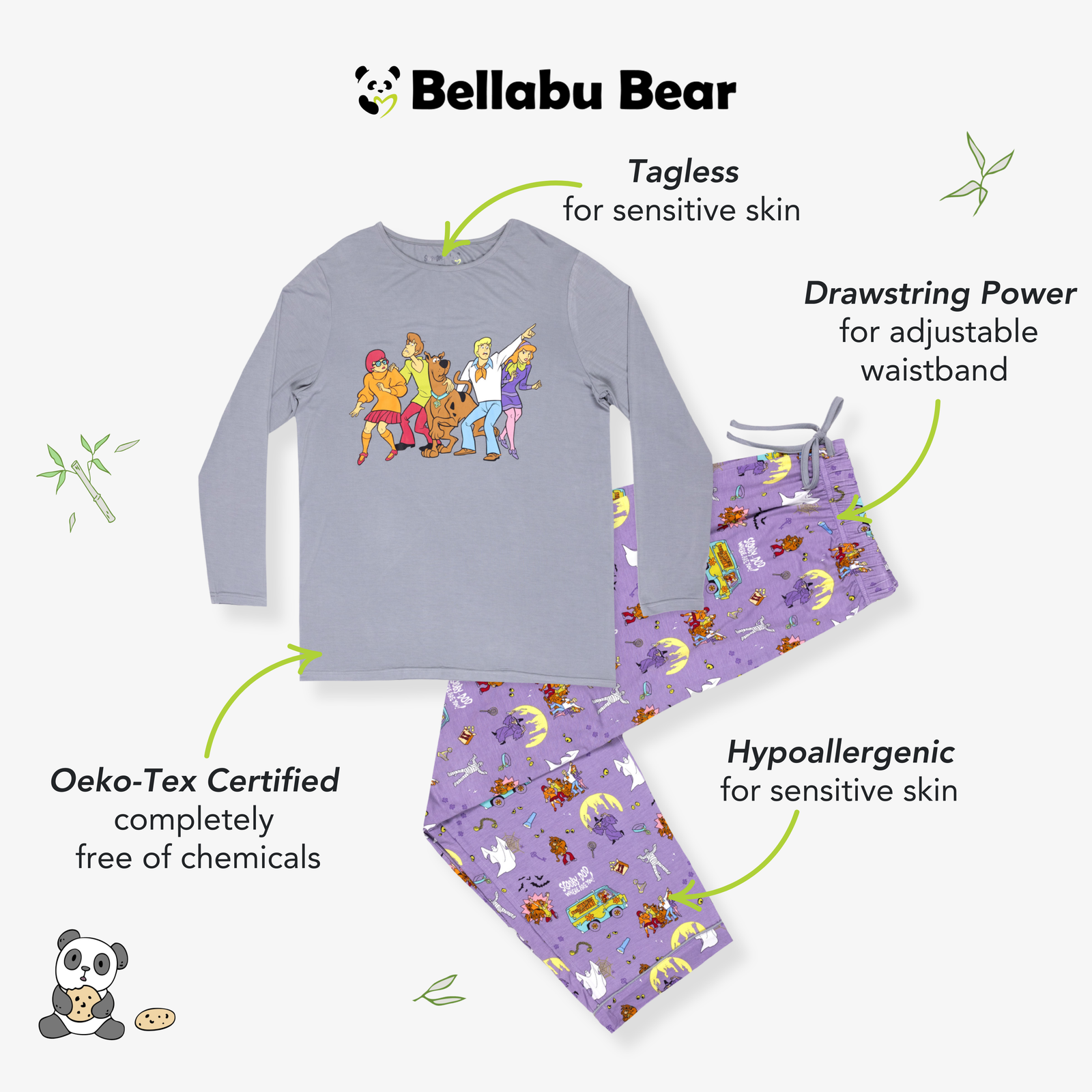 Scooby-Doo™ Bamboo Men's Pajama Set