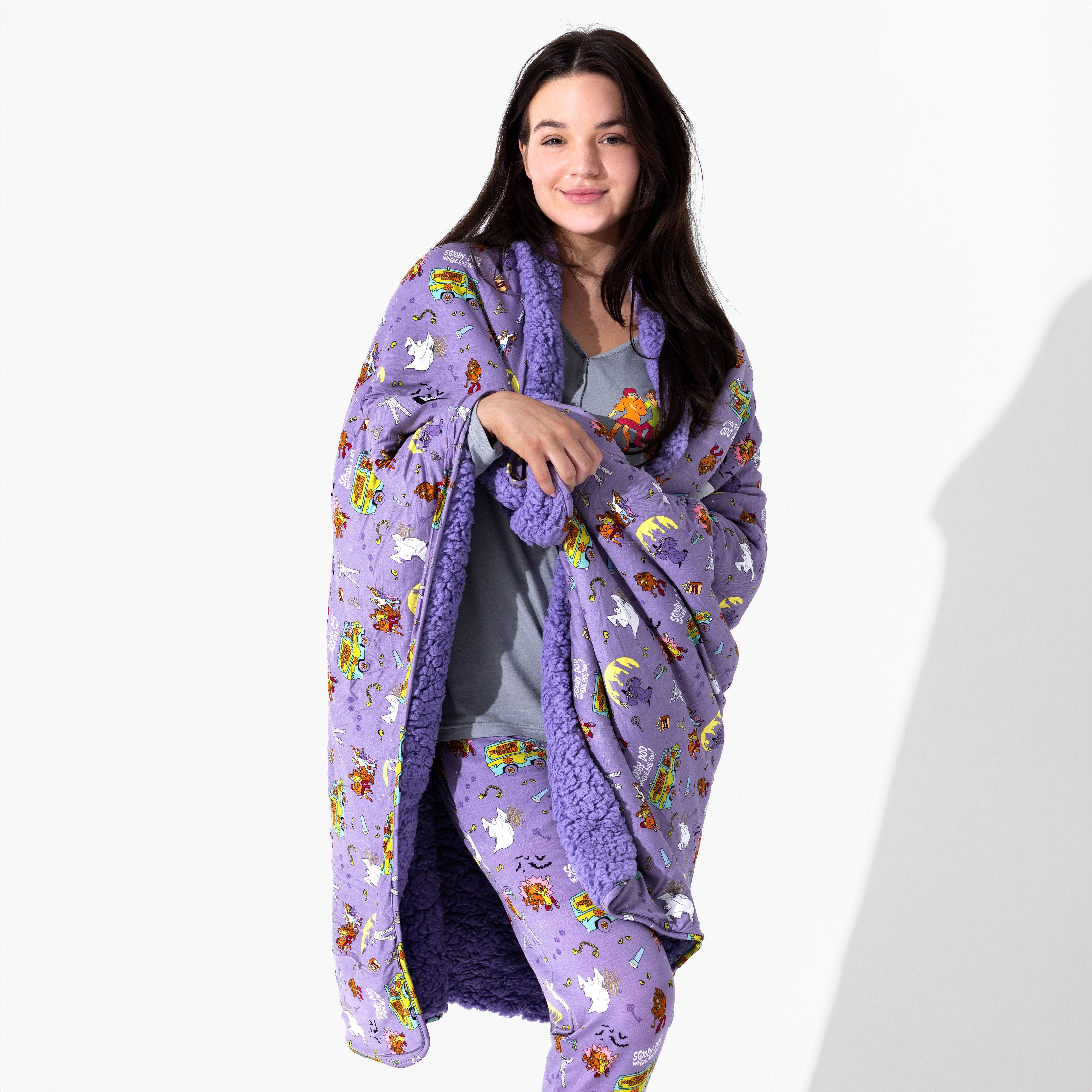 Scooby-Doo™ Bamboo Sherpa Blanket – Cozy Mystery Snuggles