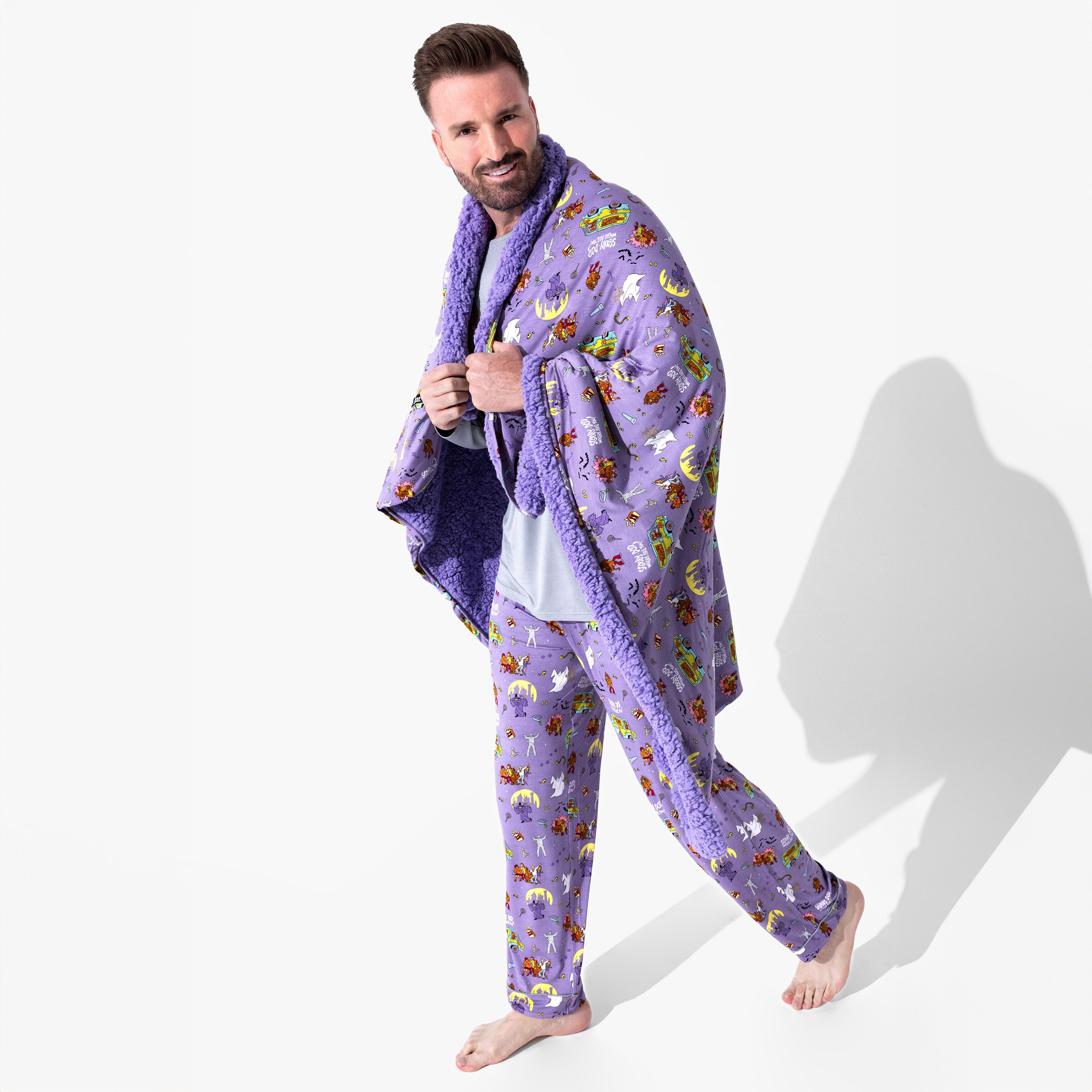Scooby-Doo™ Bamboo Men's Pajamas – Cozy Mystery-Solving Comfort