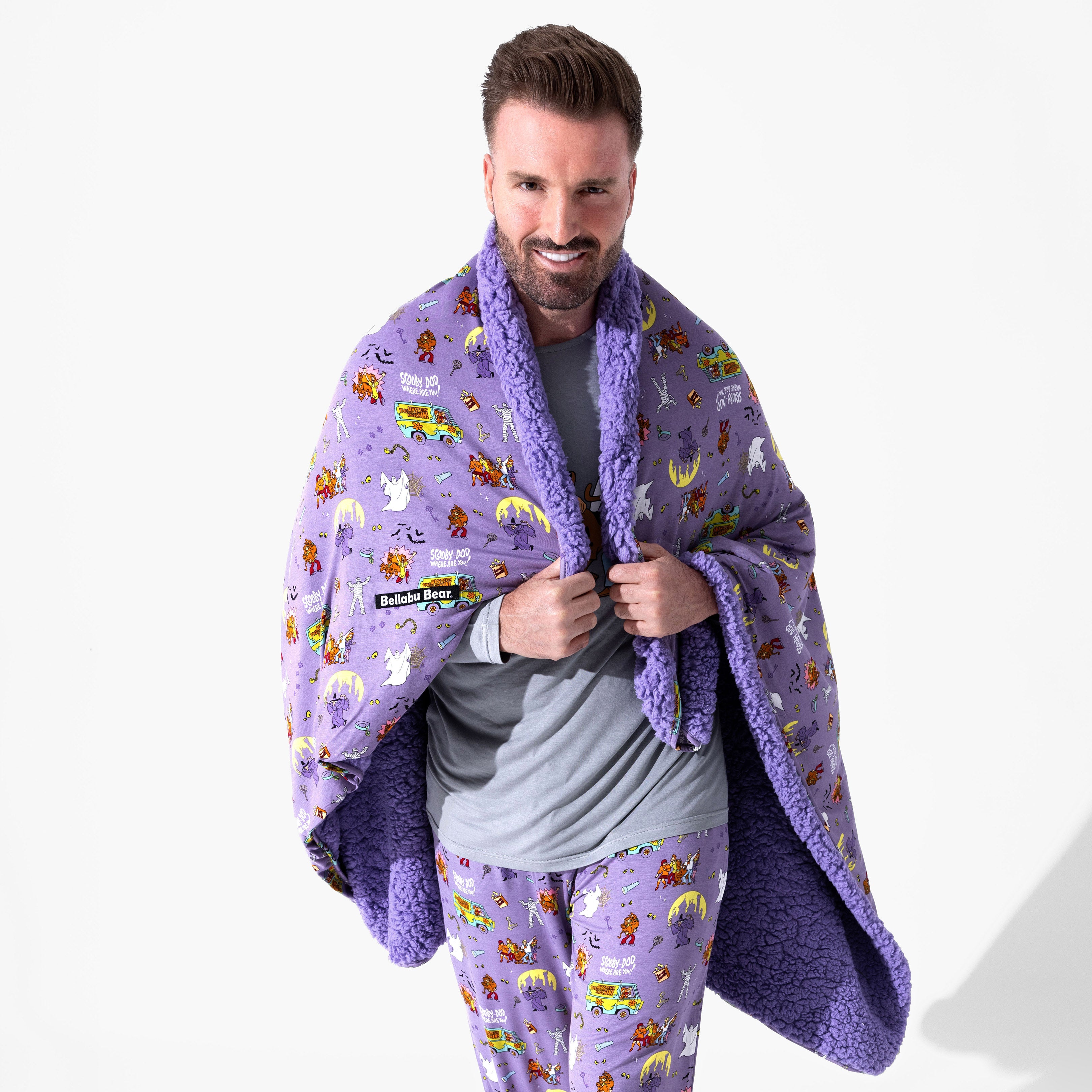 Scooby-Doo™ Bamboo Sherpa Blanket – Cozy Mystery Snuggles