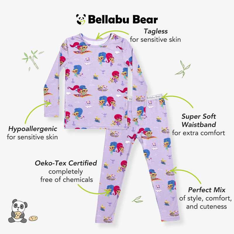 Shimmer and Shine Bamboo Kids Pajamas