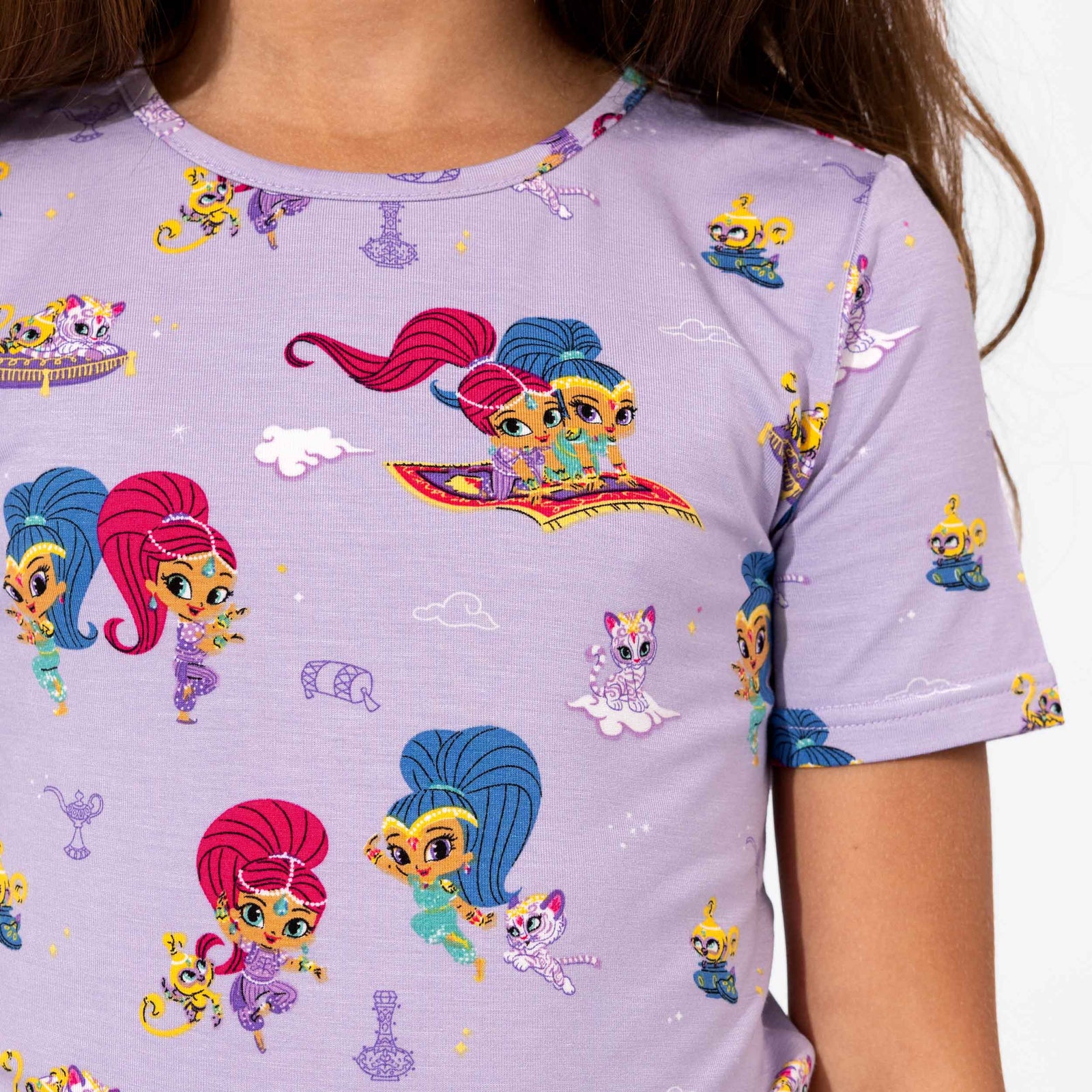 Shimmer and Shine Bamboo Kids Short Set