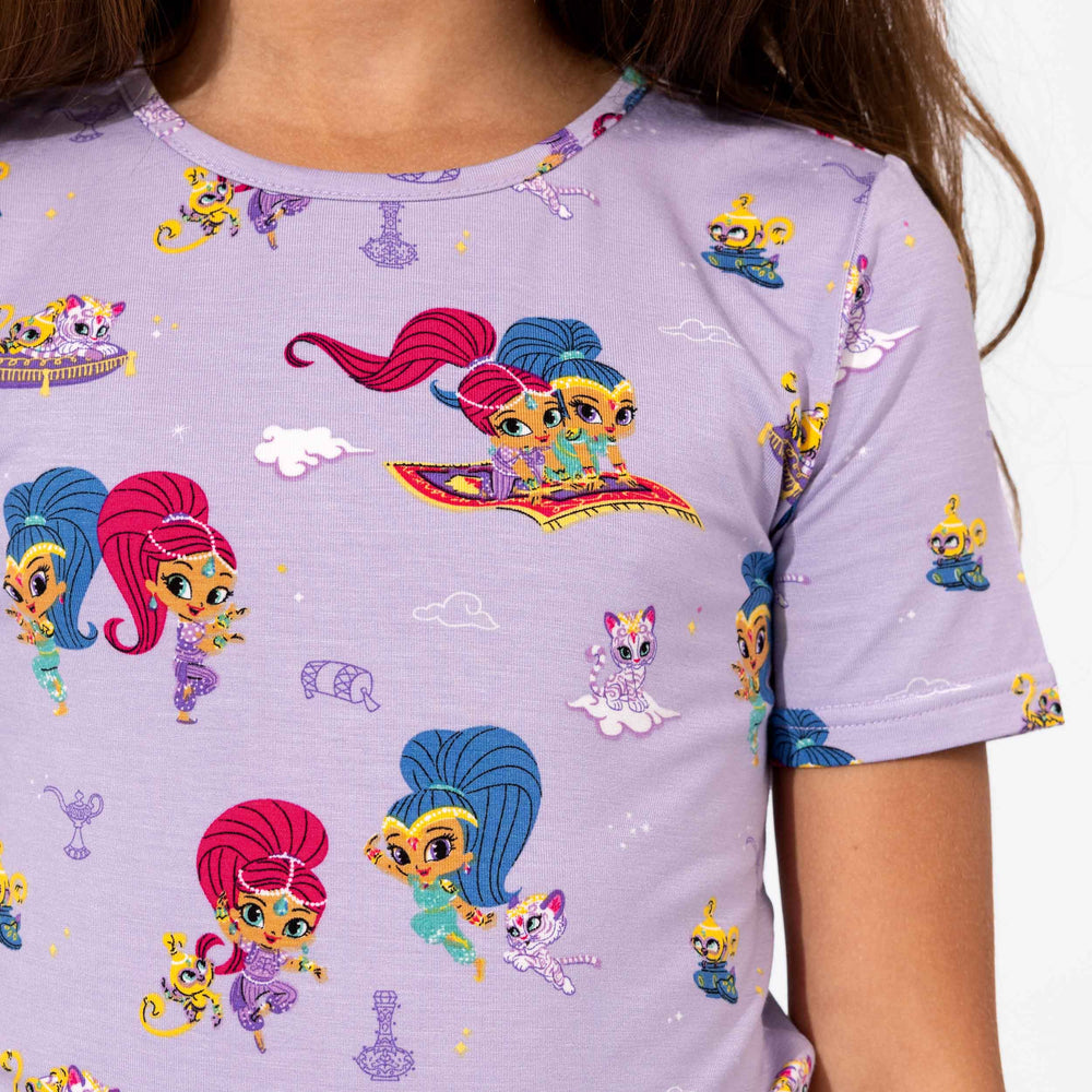 Shimmer and Shine Bamboo Kids Short Set