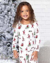 The Elf On The Shelf Bamboo Kids Pajamas