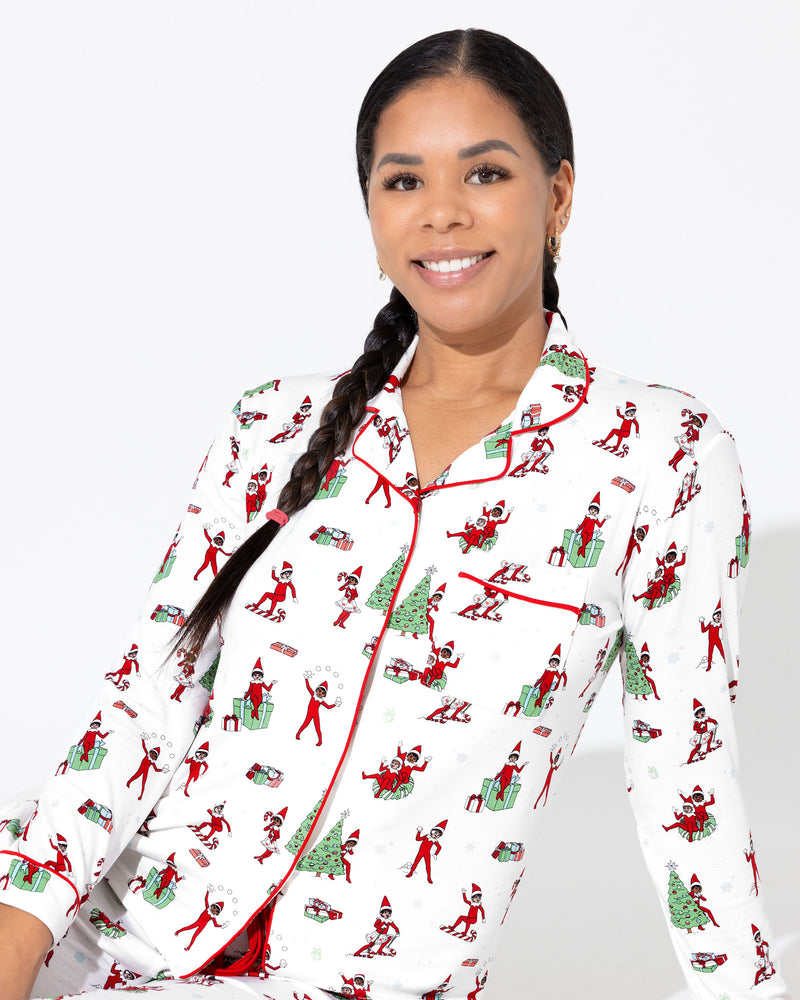 The Elf On The Shelf Bamboo Women's Pajama Set