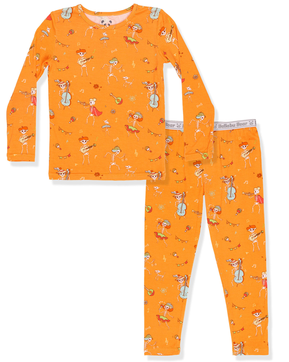 Skeletons Kids Bamboo Pajamas