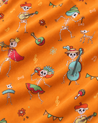 Skeletons Bamboo Convertible Footie