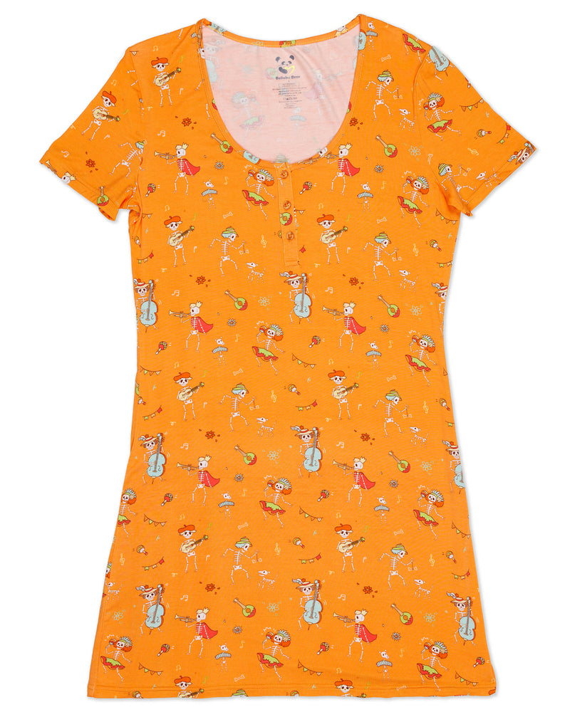 Skeletons Bamboo Women's Nightgown
