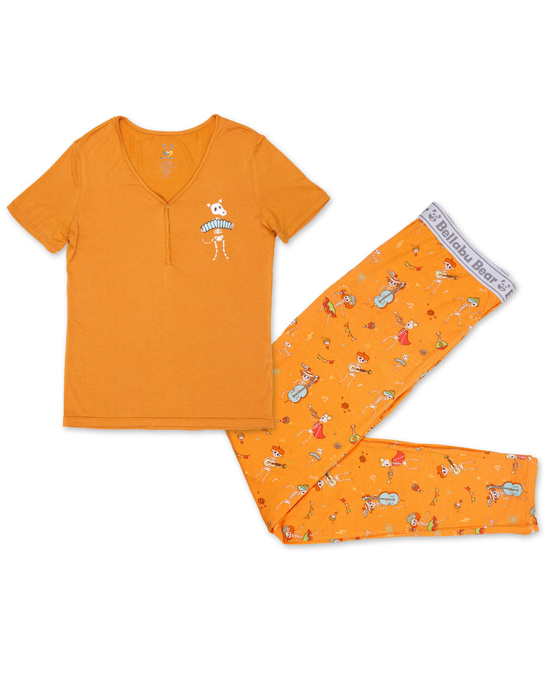 Skeletons Bamboo Women's Pajama Set