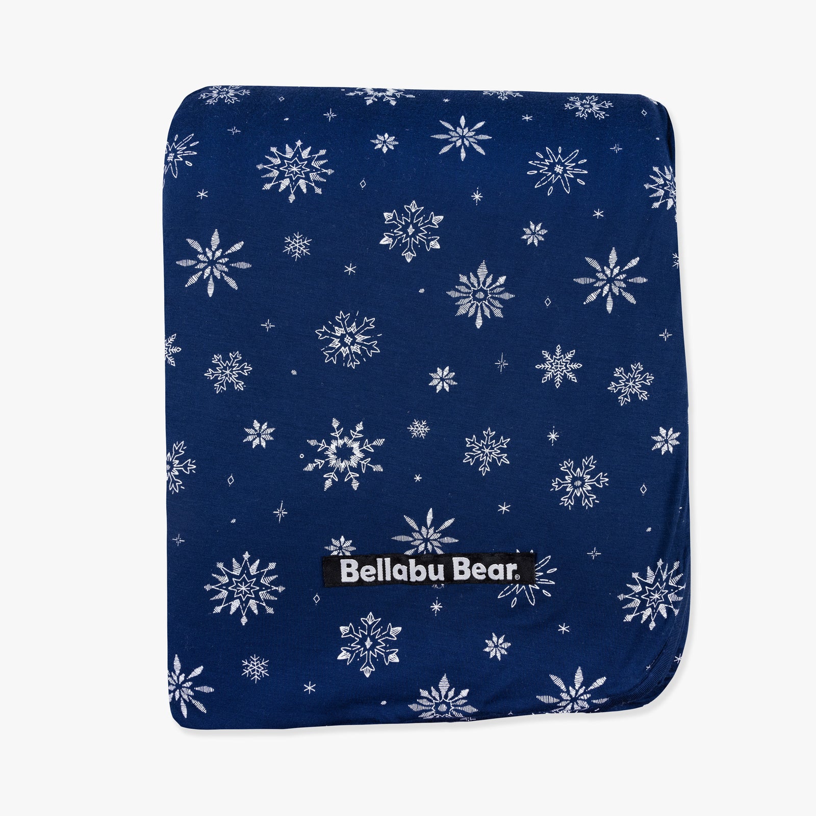 Snowflake Bamboo Sherpa Blanket