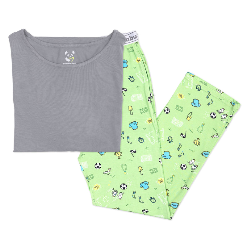 Soccer Bamboo Men's Pajama Set