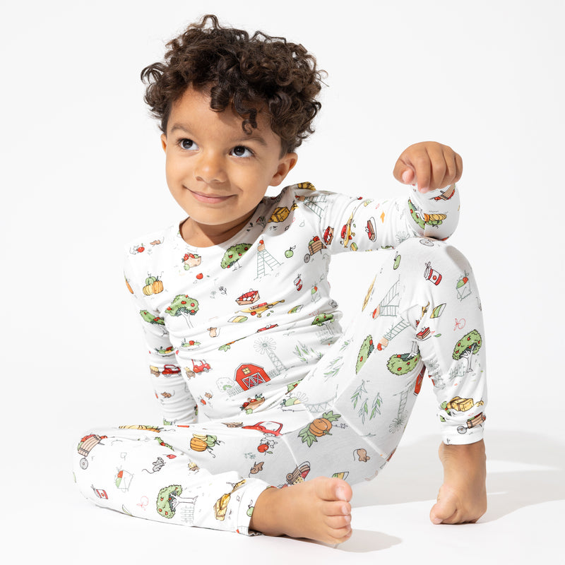 Farm Vibes Bamboo Kids Pajamas