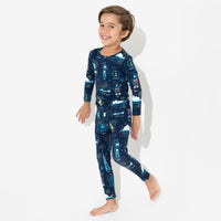 New Year's Worldwide Countdown Bamboo Kids Pajamas