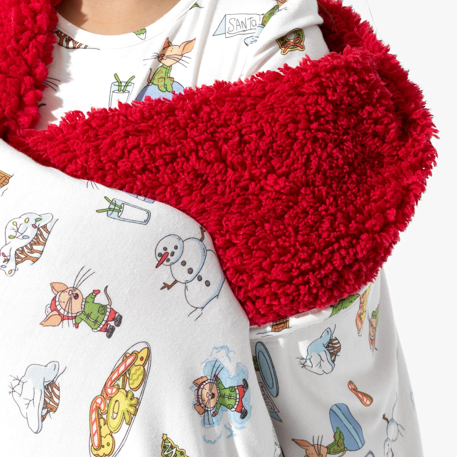 If You Give A Mouse A Cookie Christmas Bamboo Sherpa Blanket