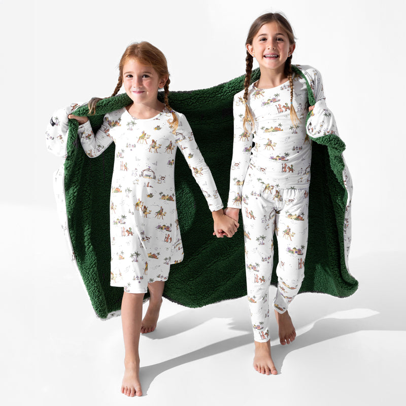 Holy Night Bamboo Kids Pajamas